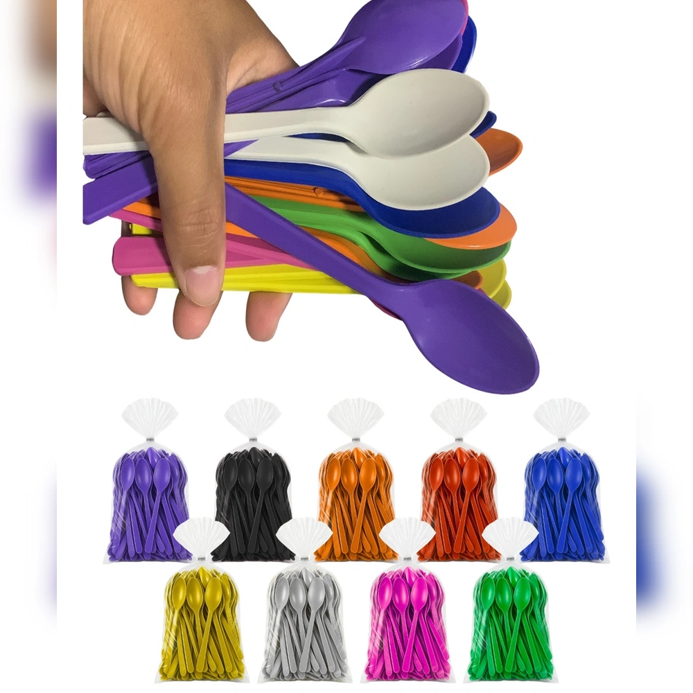 Colher para açaí descartável